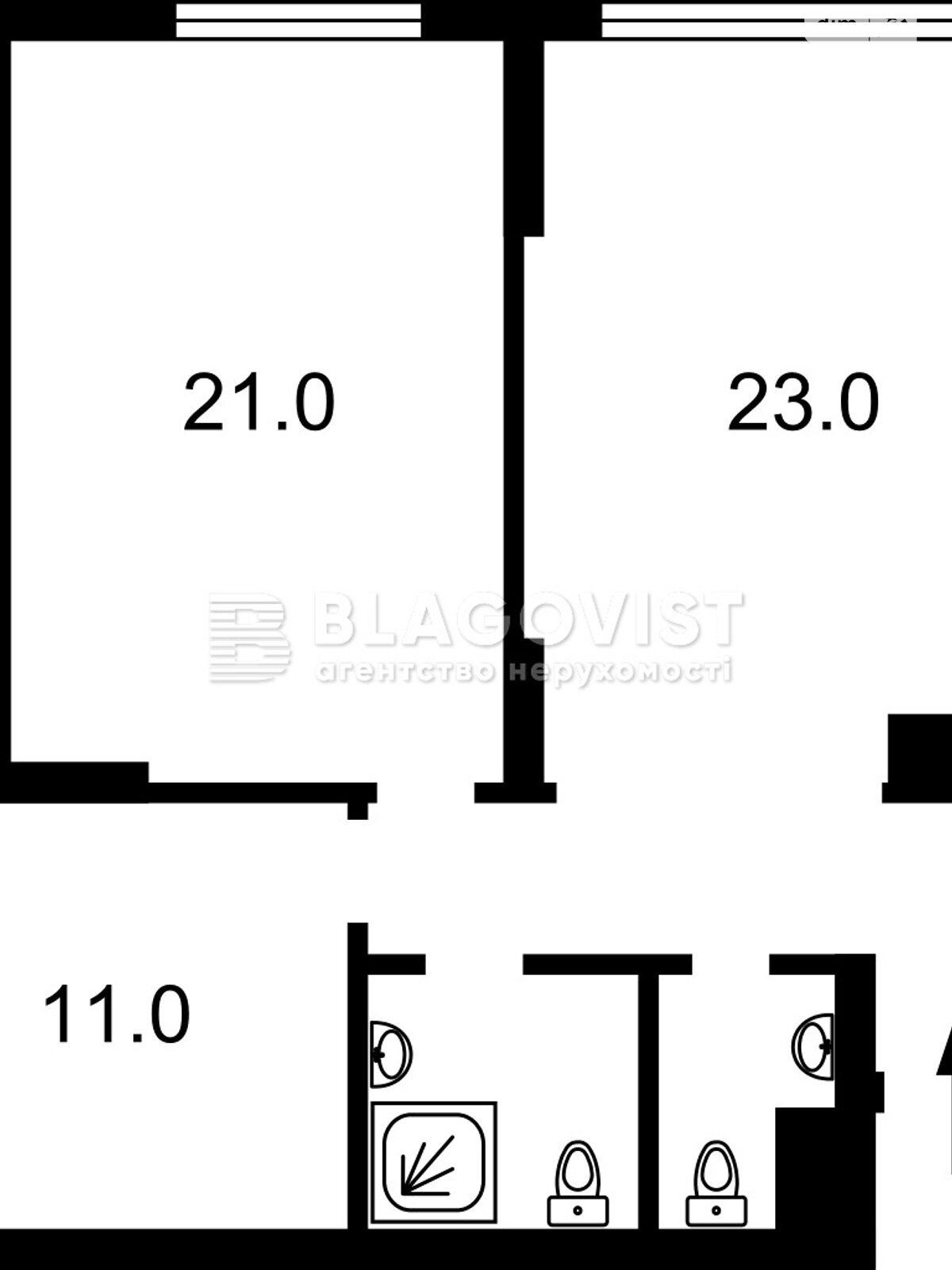 Продаж двокімнатної квартири в Києві, на вул. Євгена Сверстюка 6, район Лівобережний Масив фото 1