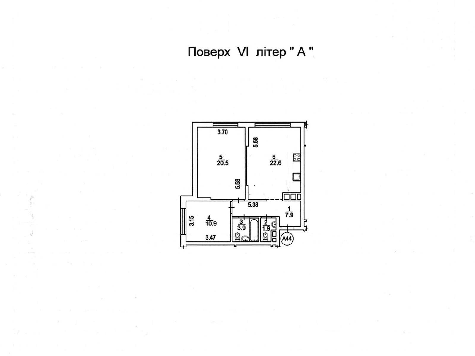 Продажа двухкомнатной квартиры в Киеве, на ул. Евгения Сверстюка 6Г, район Левобережный Масив фото 1