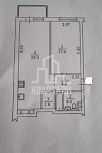 Продажа двухкомнатной квартиры в Киеве, на ул. Ованеса Туманяна 1А, район Левобережный Масив фото 2