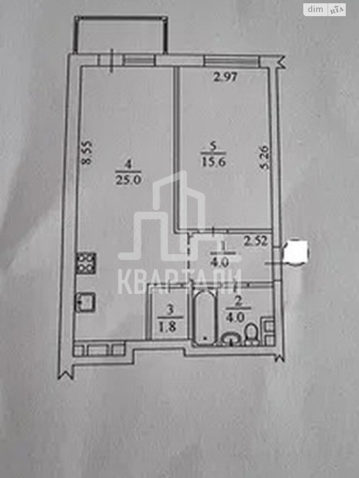 Продажа двухкомнатной квартиры в Киеве, на ул. Ованеса Туманяна 1А, район Левобережный Масив фото 1