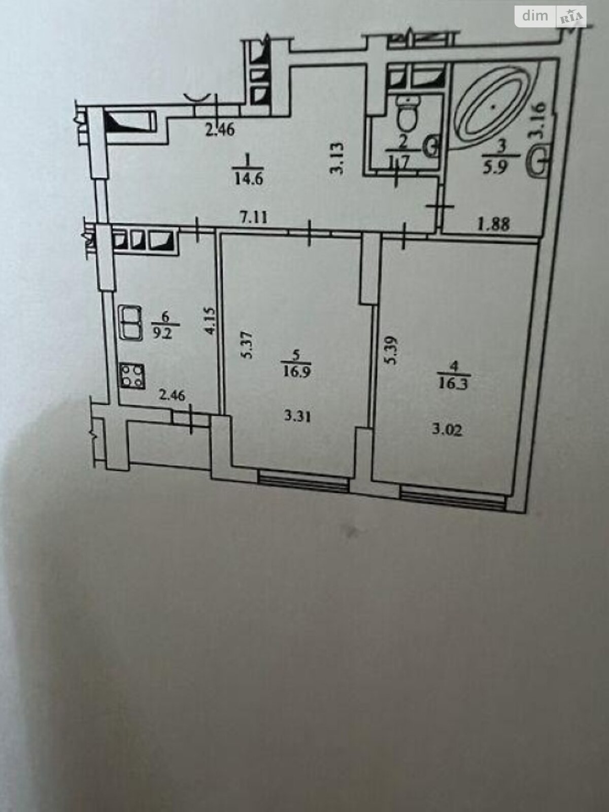 Продаж двокімнатної квартири в Києві, на вул. Ованеса Туманяна 3, район Лівобережний Масив фото 1