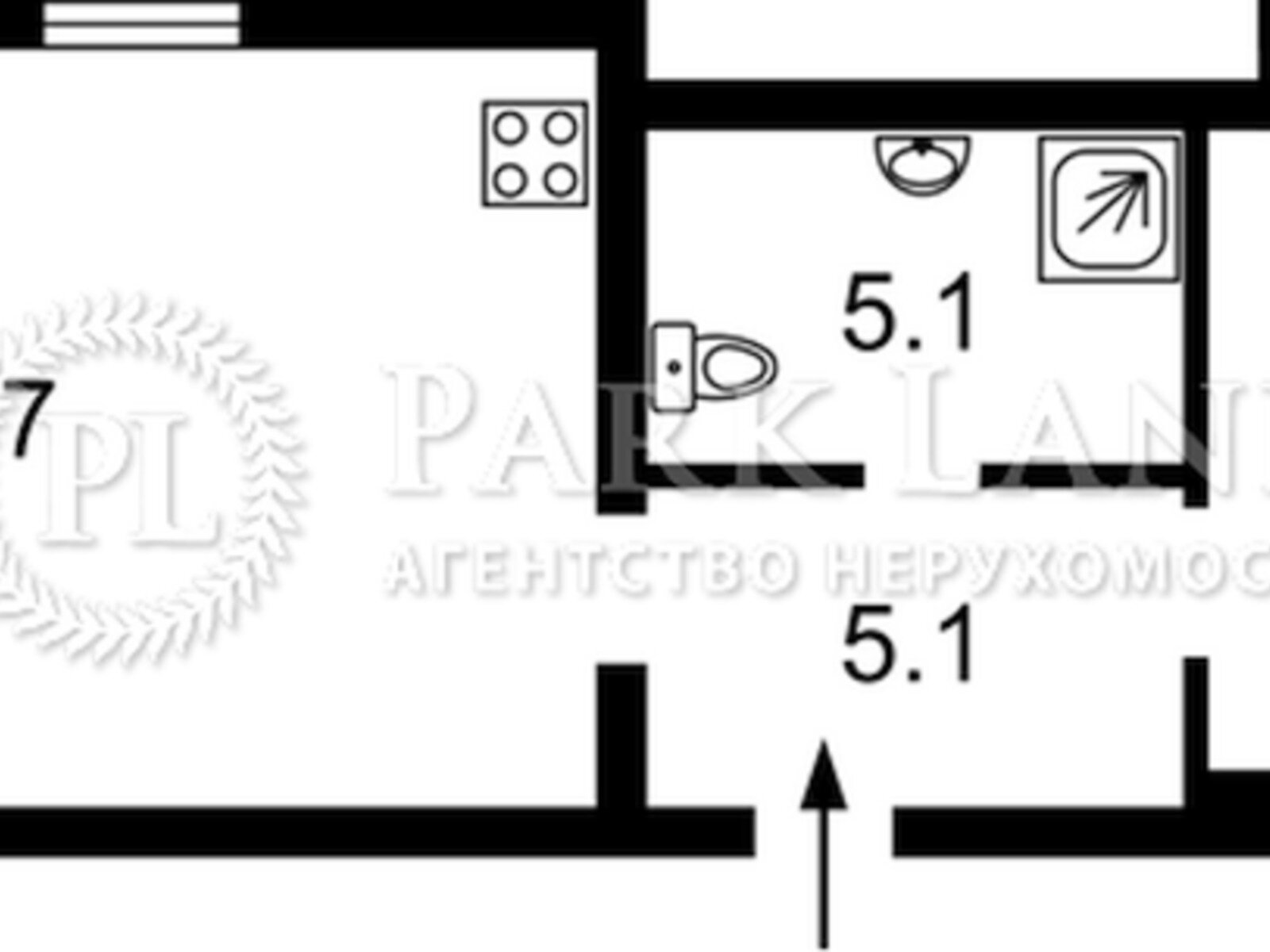 Продаж двокімнатної квартири в Києві, на вул. Інститутська 13А, район Липки фото 1