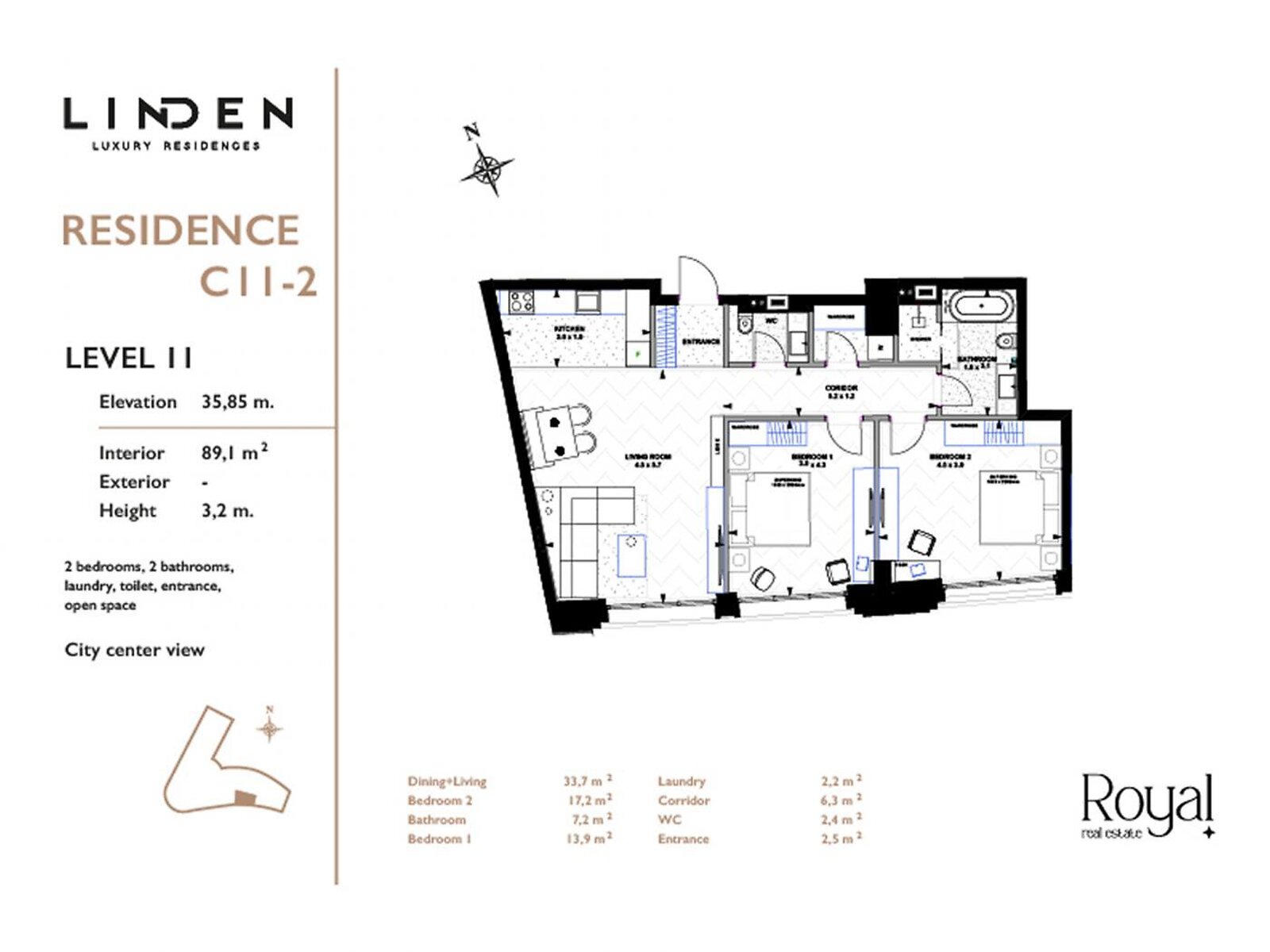 Продажа двухкомнатной квартиры в Киеве, на ул. Лютеранская 14В, район Липки фото 1