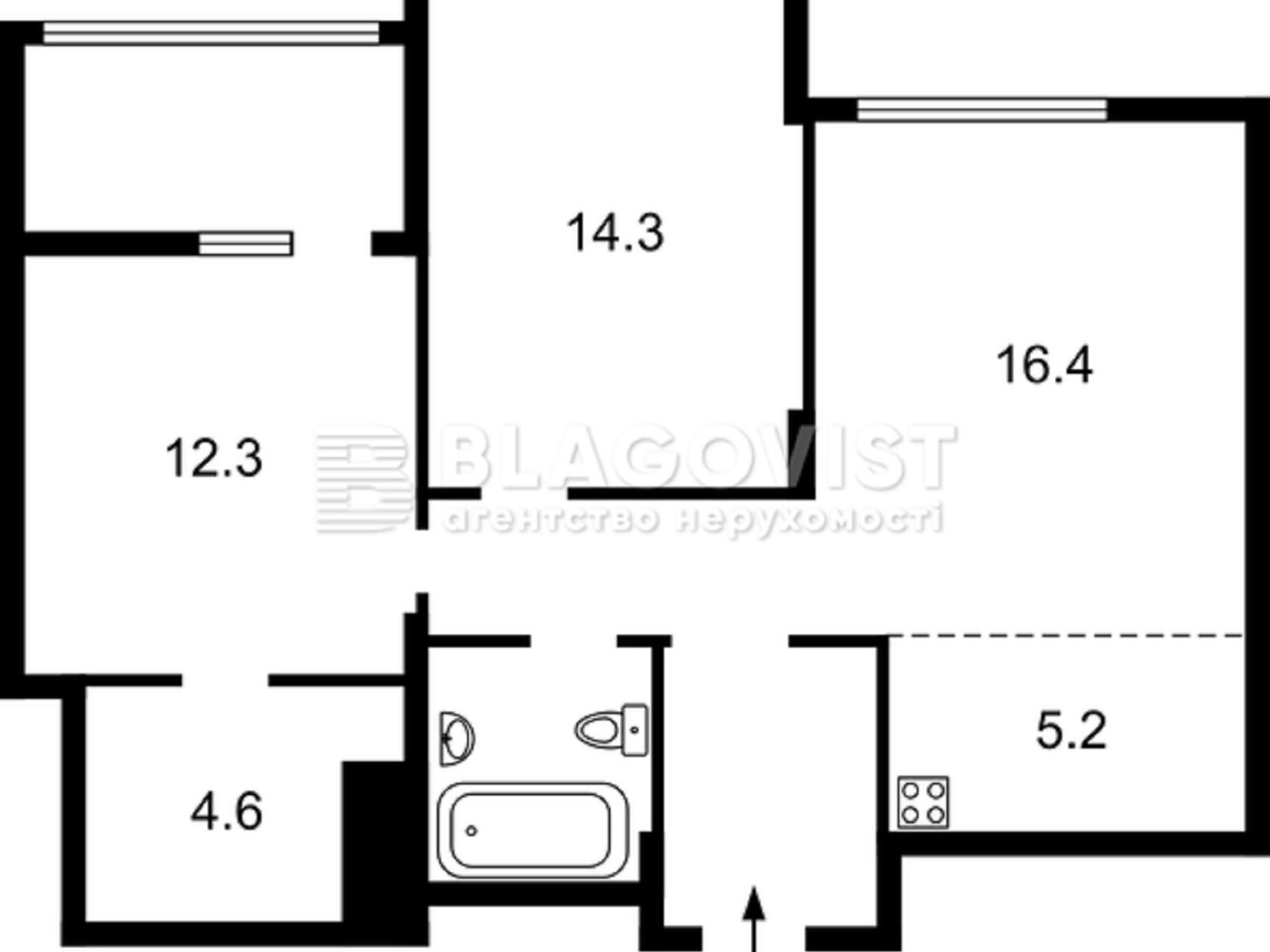Продажа трехкомнатной квартиры в Киеве, на ул. Гарета Джонса 12, район Лукьяновка фото 1 Продажа трехкомнатной квартиры в Киеве, на ул. Гарета Джонса 12, район Лукьяновка фото 1
