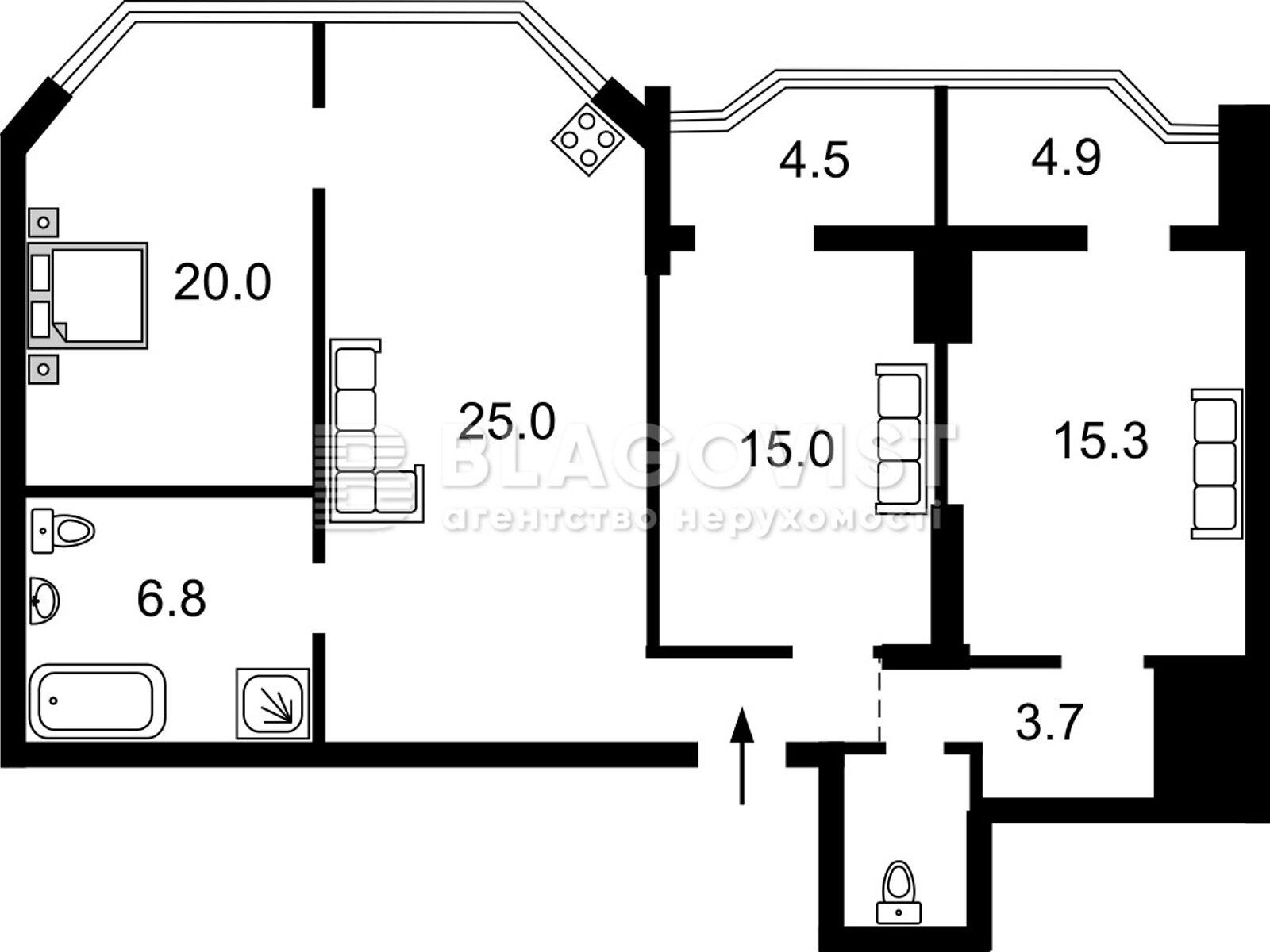 Продажа трехкомнатной квартиры в Киеве, на ул. Коперника 12Д, район Лукьяновка фото 1 Продажа трехкомнатной квартиры в Киеве, на ул. Коперника 12Д, район Лукьяновка фото 1