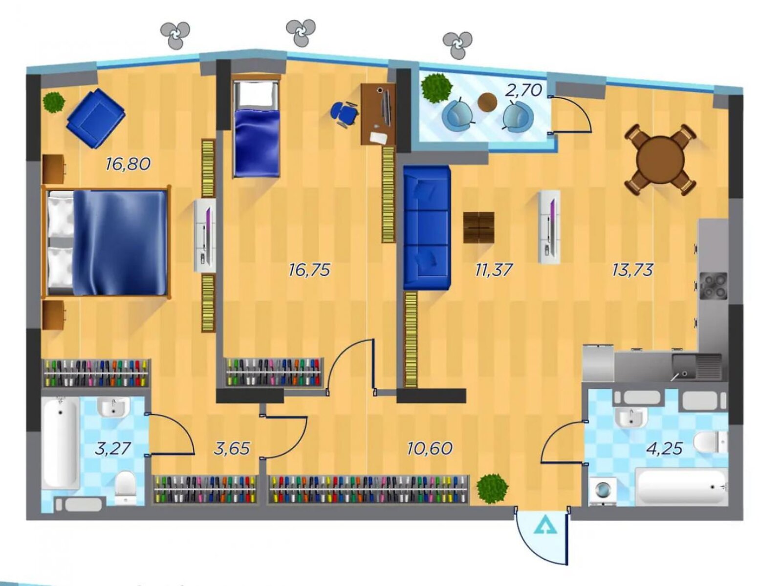 Продажа трехкомнатной квартиры в Киеве, на ул. Шолуденко 30, район Лукьяновка фото 1