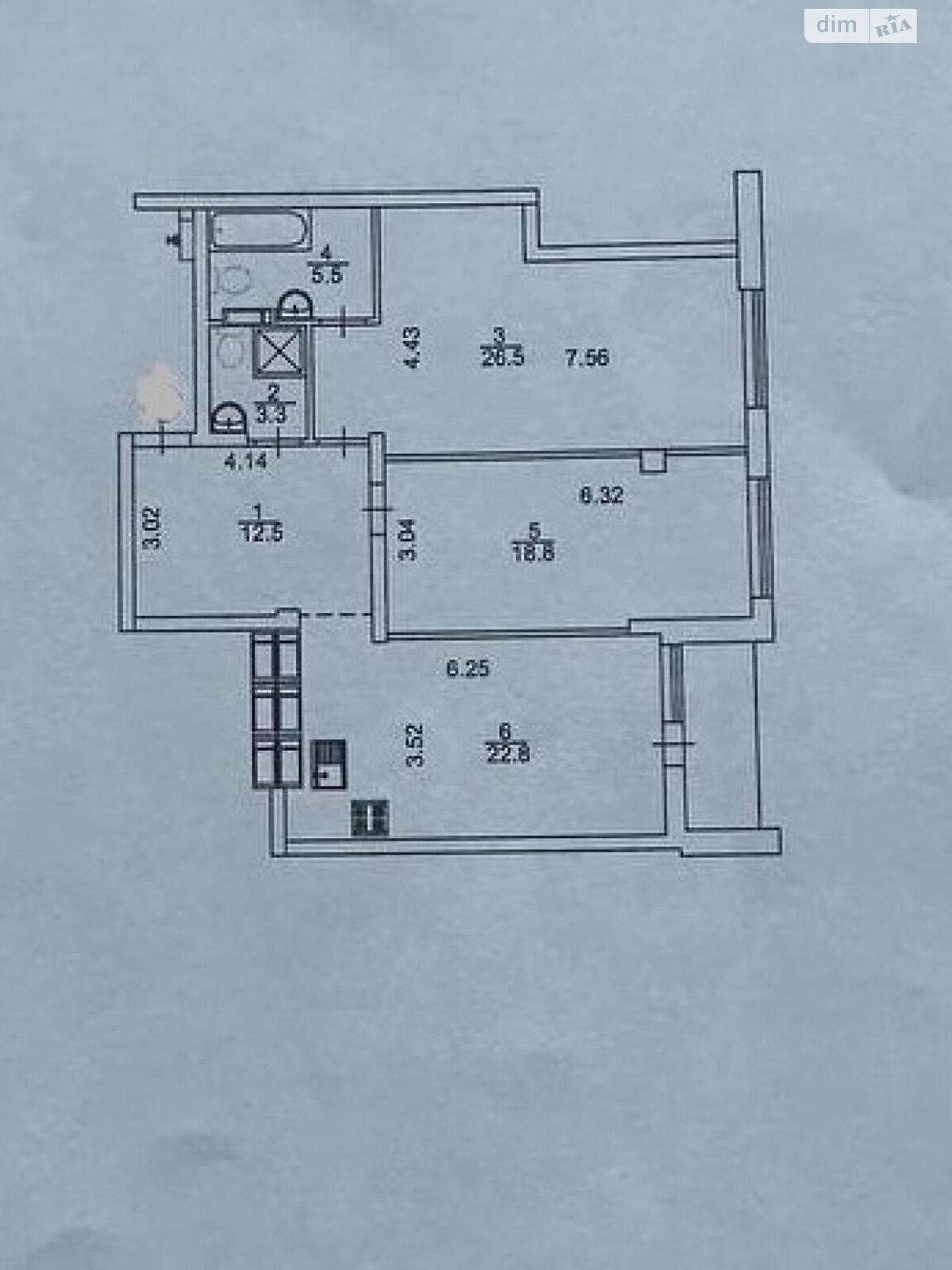 Продажа двухкомнатной квартиры в Киеве, на ул. Михаила Бойчука 41А, фото 1