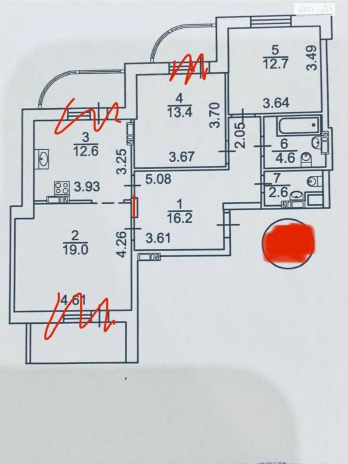 Продажа трехкомнатной квартиры в Киеве, на ул. Петра Калнышевского 7, район Минский Массив фото 1