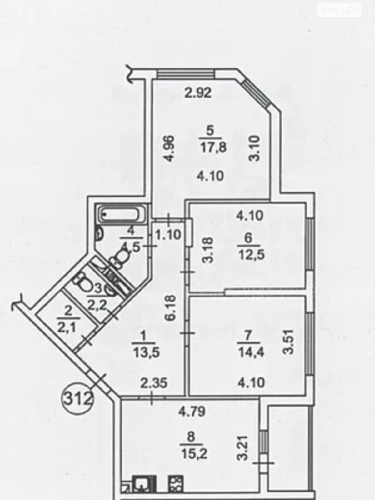 Продаж трикімнатної квартири в Києві, на вул. Сім'ї Кульженків 35, район Мінський Масив фото 1