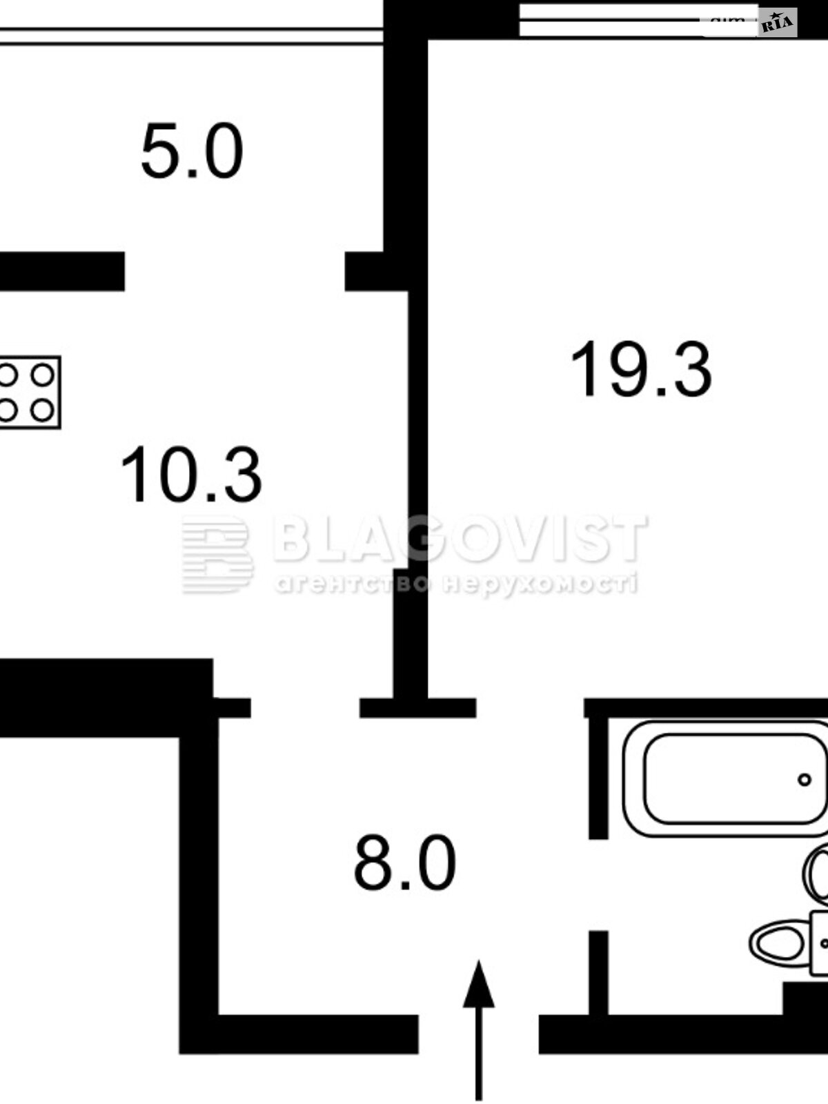 Продажа однокомнатной квартиры в Киеве, на ул. Юрия Кондратюка 3, район Минский Массив фото 1