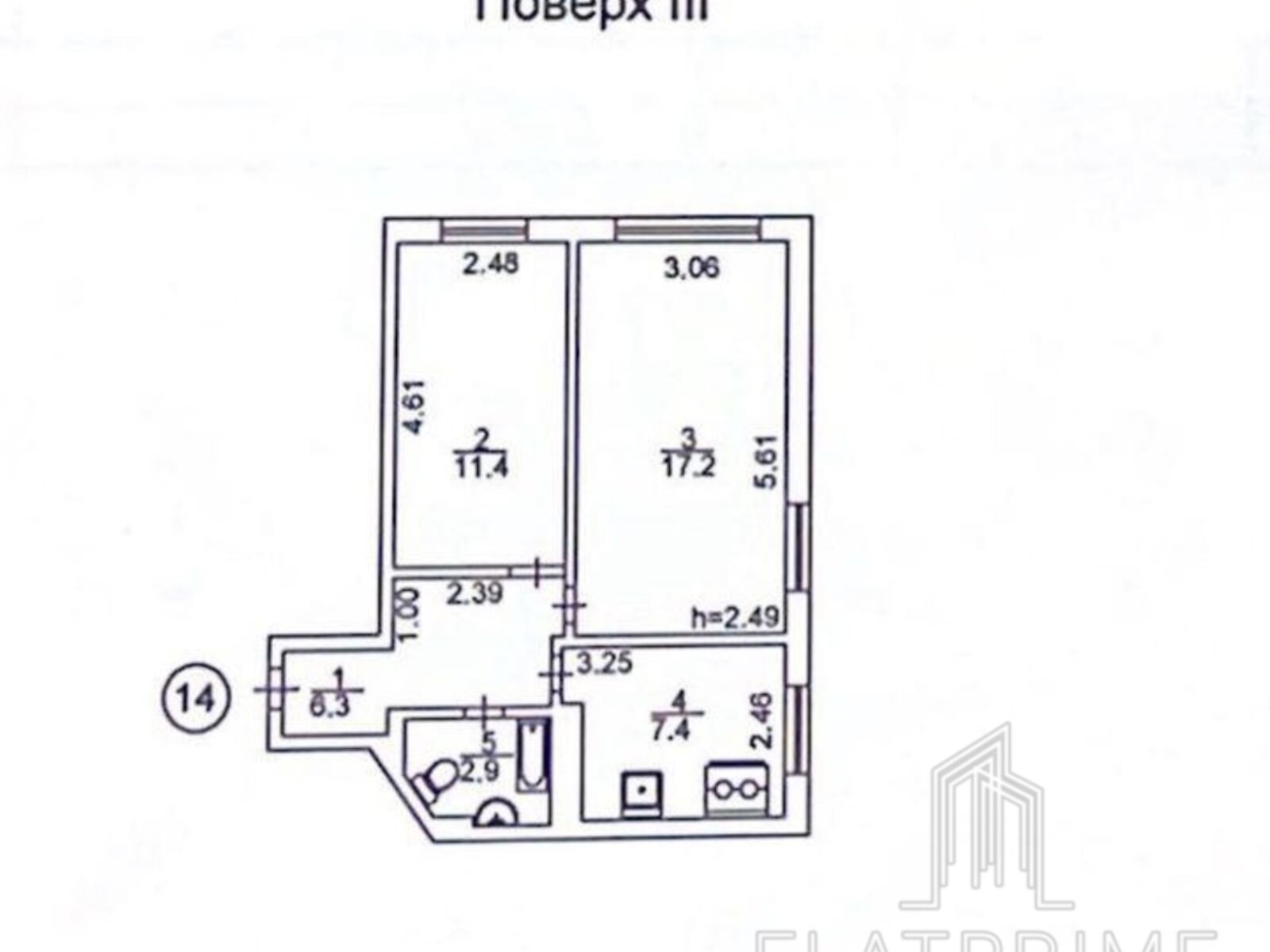 Продажа двухкомнатной квартиры в Киеве, на ул. Митрополита Василия Липковского 3, фото 1 Продажа двухкомнатной квартиры в Киеве, на ул. Митрополита Василия Липковского 3, фото 1