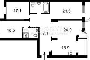 Продажа четырехкомнатной квартиры в Киеве, на ул. Мокрая 16, фото 2