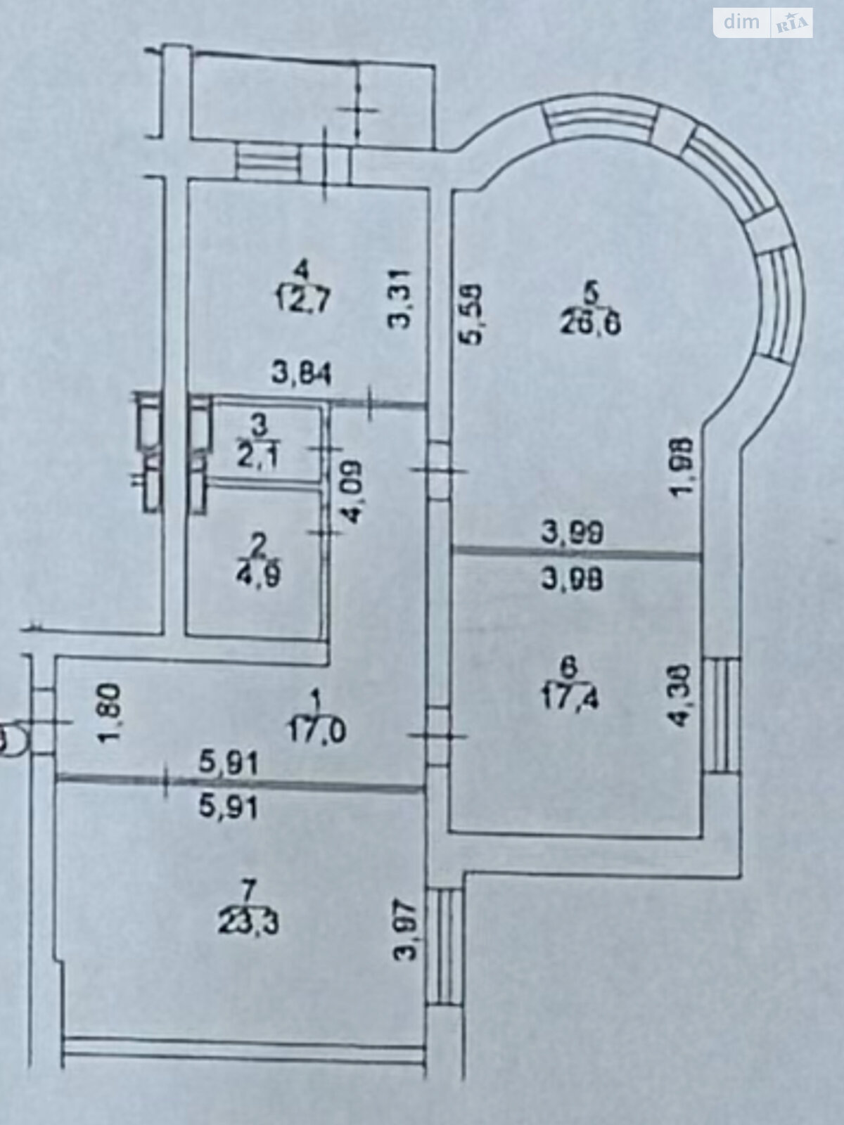 Продажа трехкомнатной квартиры в Киеве, на ул. Новомостицкая 15, район Мостицкий Массив фото 1