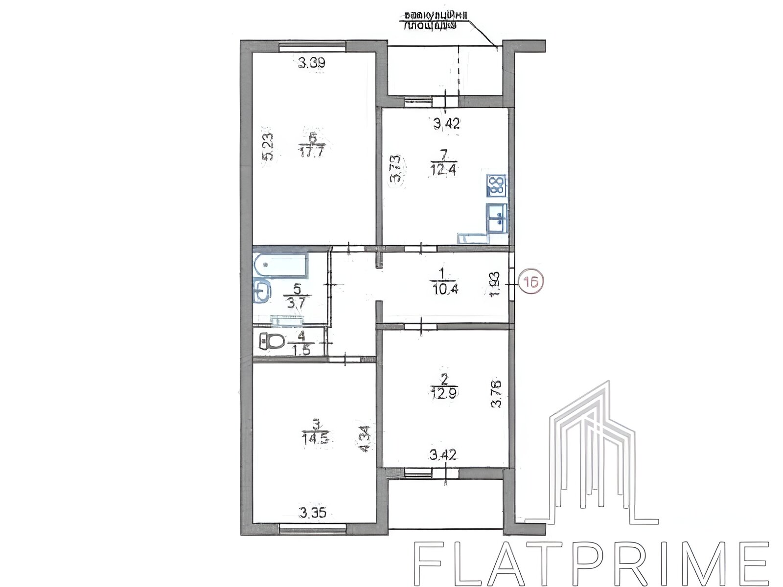 Продажа трехкомнатной квартиры в Киеве, на ул. Сергeя Данченко 28Б, район Мостицкий Массив фото 1 Продажа трехкомнатной квартиры в Киеве, на ул. Сергeя Данченко 28Б, район Мостицкий Массив фото 1