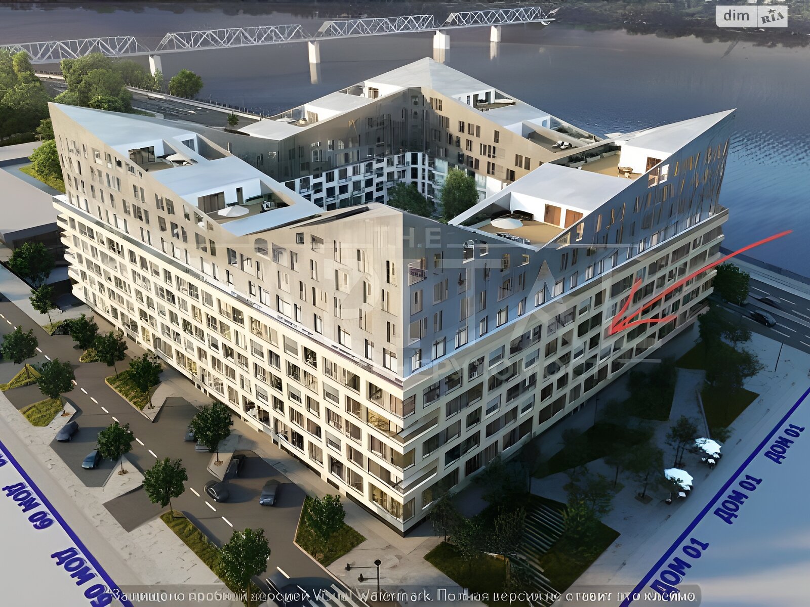 Продаж трикімнатної квартири в Києві, на вул. Набережно-Рибальська 11, фото 1 Продаж трикімнатної квартири в Києві, на вул. Набережно-Рибальська 11, фото 1