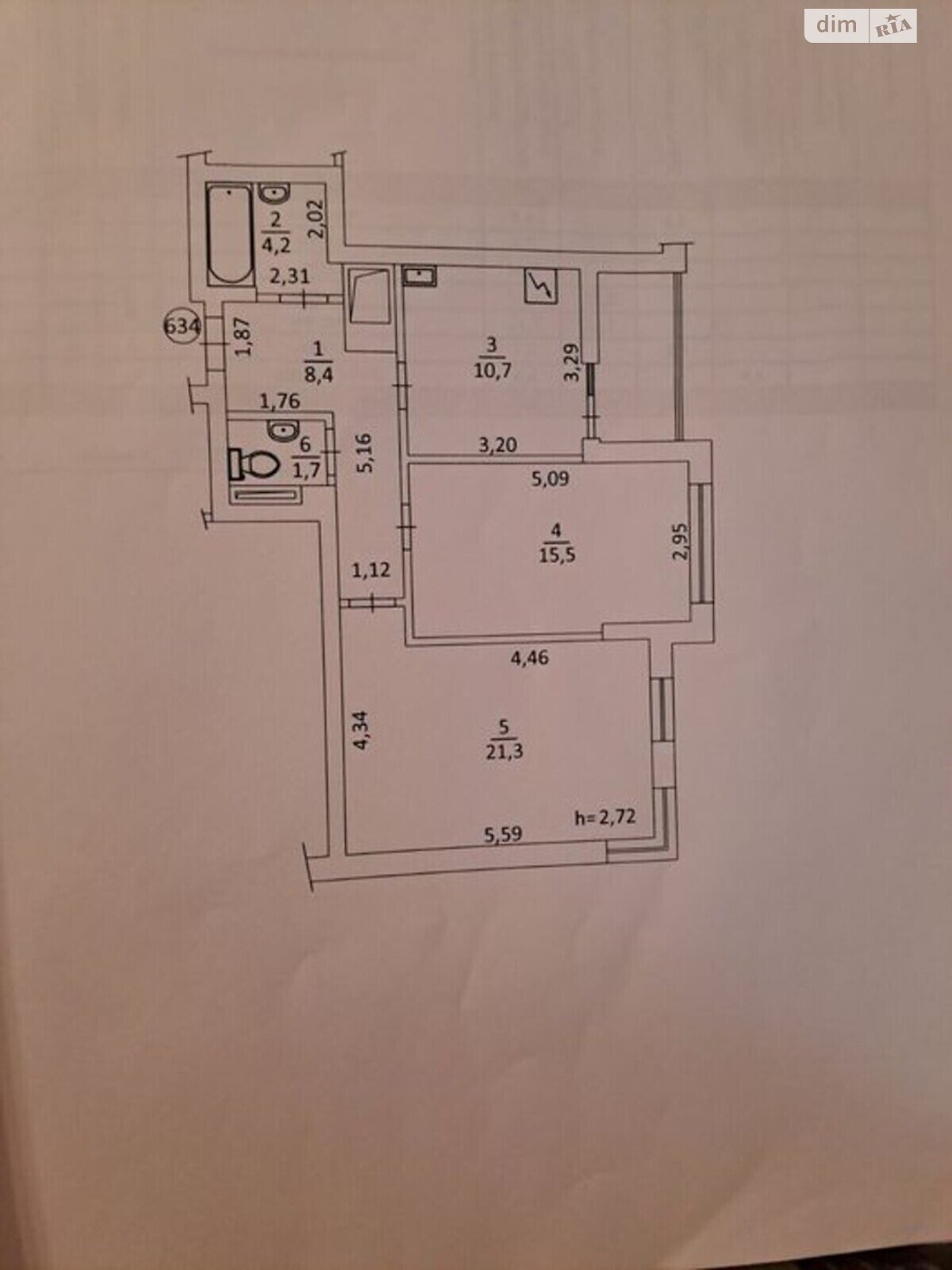 Продажа двухкомнатной квартиры в Киеве, на ул. Николая Гулака 4, фото 1 Продажа двухкомнатной квартиры в Киеве, на ул. Николая Гулака 4, фото 1