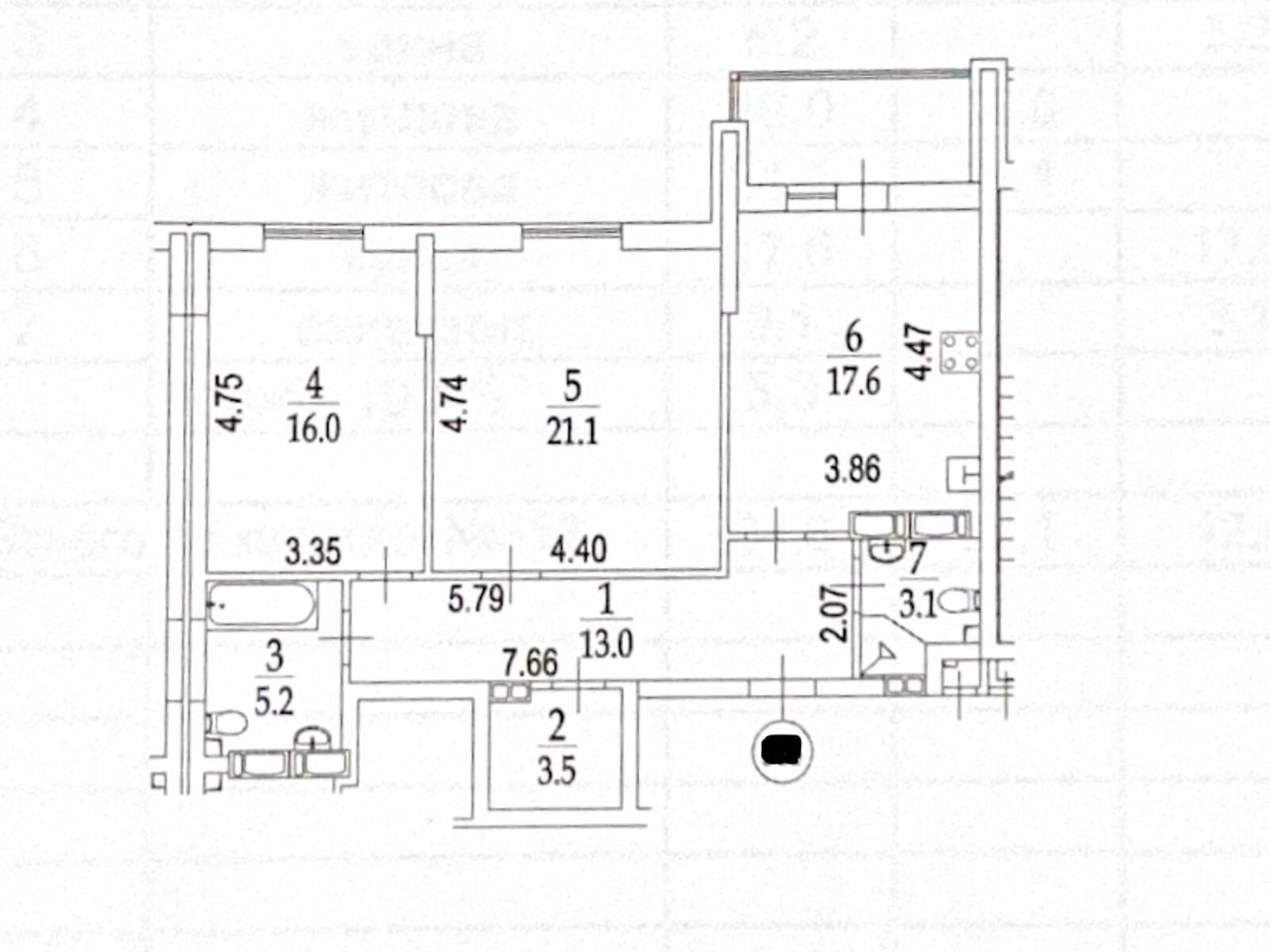 Продажа двухкомнатной квартиры в Киеве, на ул. Никольско-Слободская 10, район Никольская Слободка фото 1