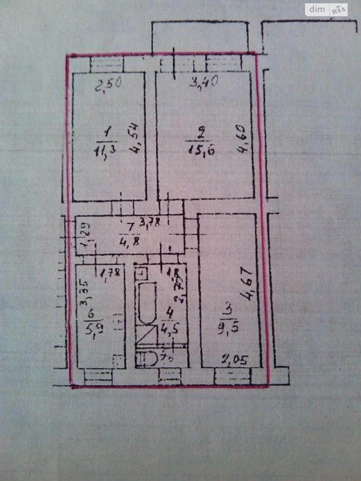 Продажа трехкомнатной квартиры в Киеве, на ул. Марка Безручко 21/2, район Нивки фото 1