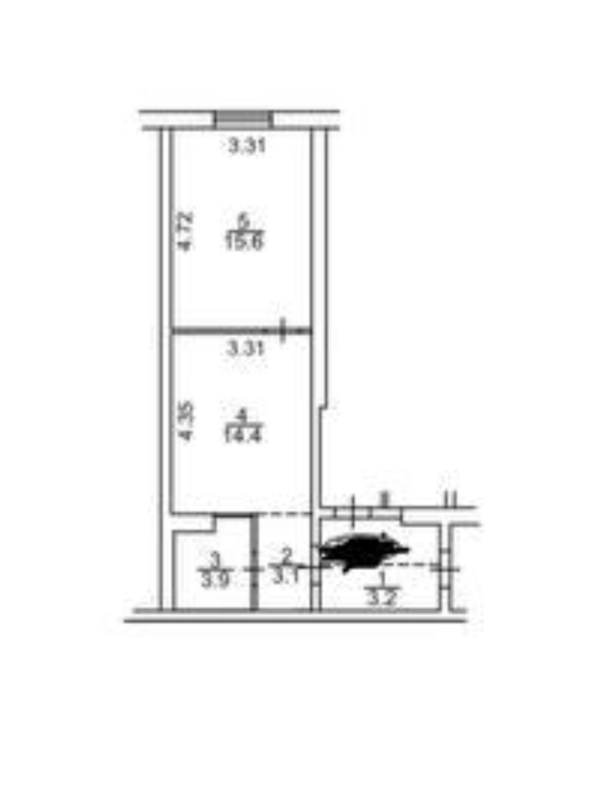 Продаж однокімнатної квартири в Києві, на вул. Данила Щербаківського 52, район Нивки фото 1