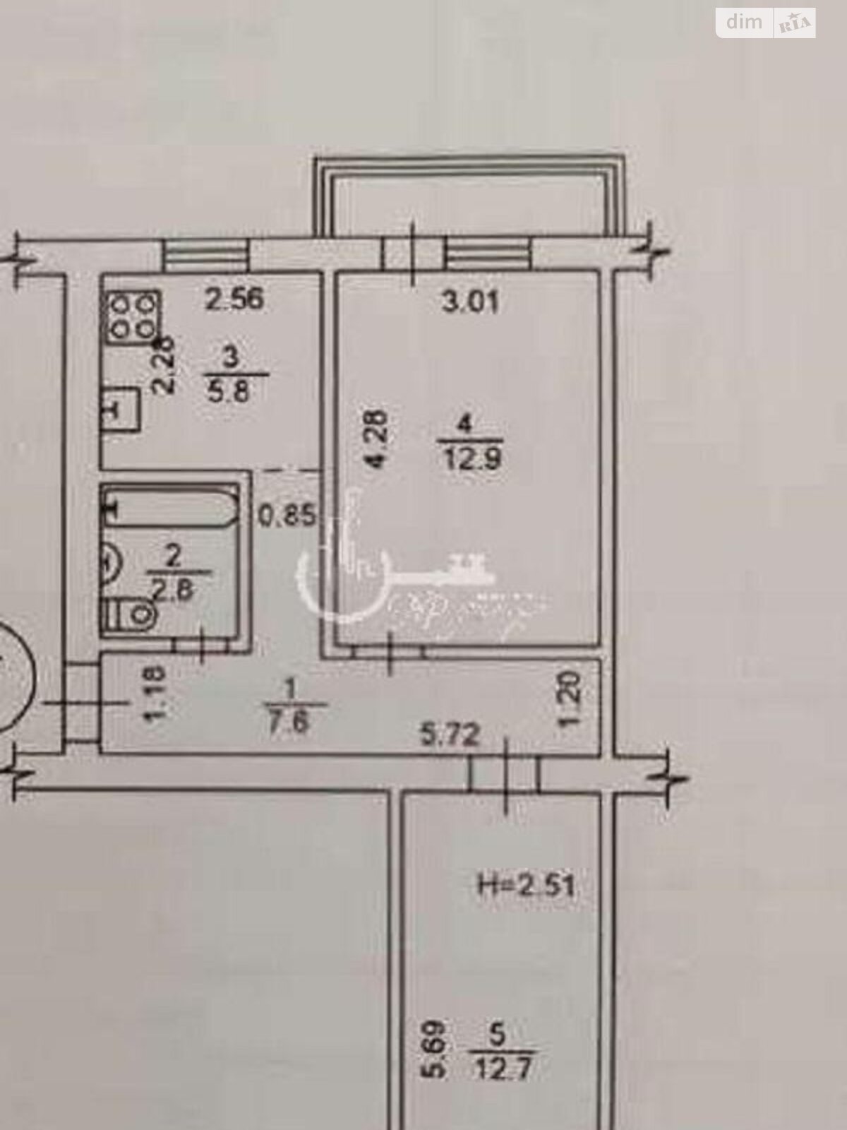 Продаж двокімнатної квартири в Києві, на вул. Вифлеємська 18/2, район Нова Дарниця фото 1