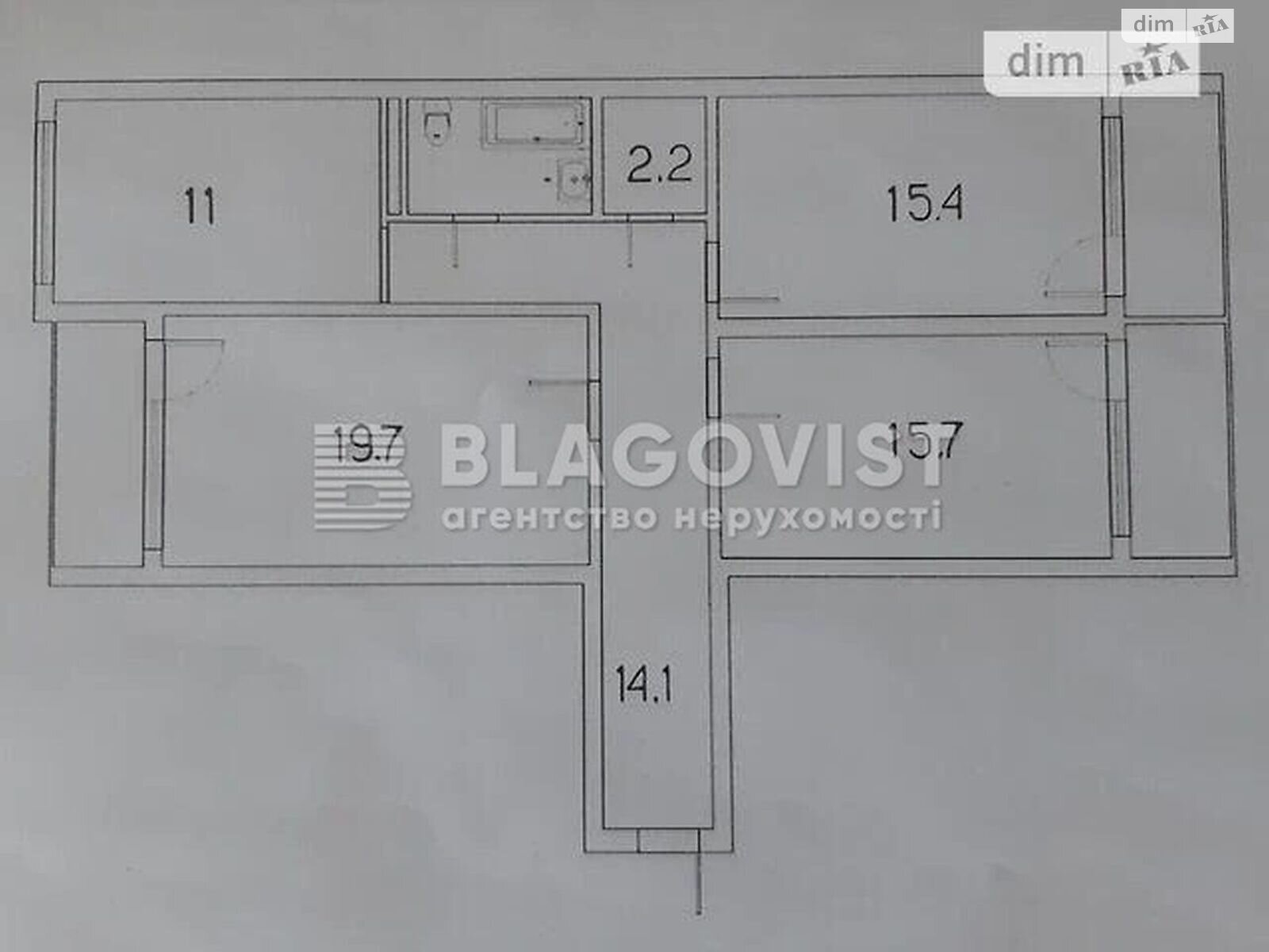 Продаж трикімнатної квартири в Києві, на вул. Новодарницька 15/1, район Нова Дарниця фото 1 Продаж трикімнатної квартири в Києві, на вул. Новодарницька 15/1, район Нова Дарниця фото 1