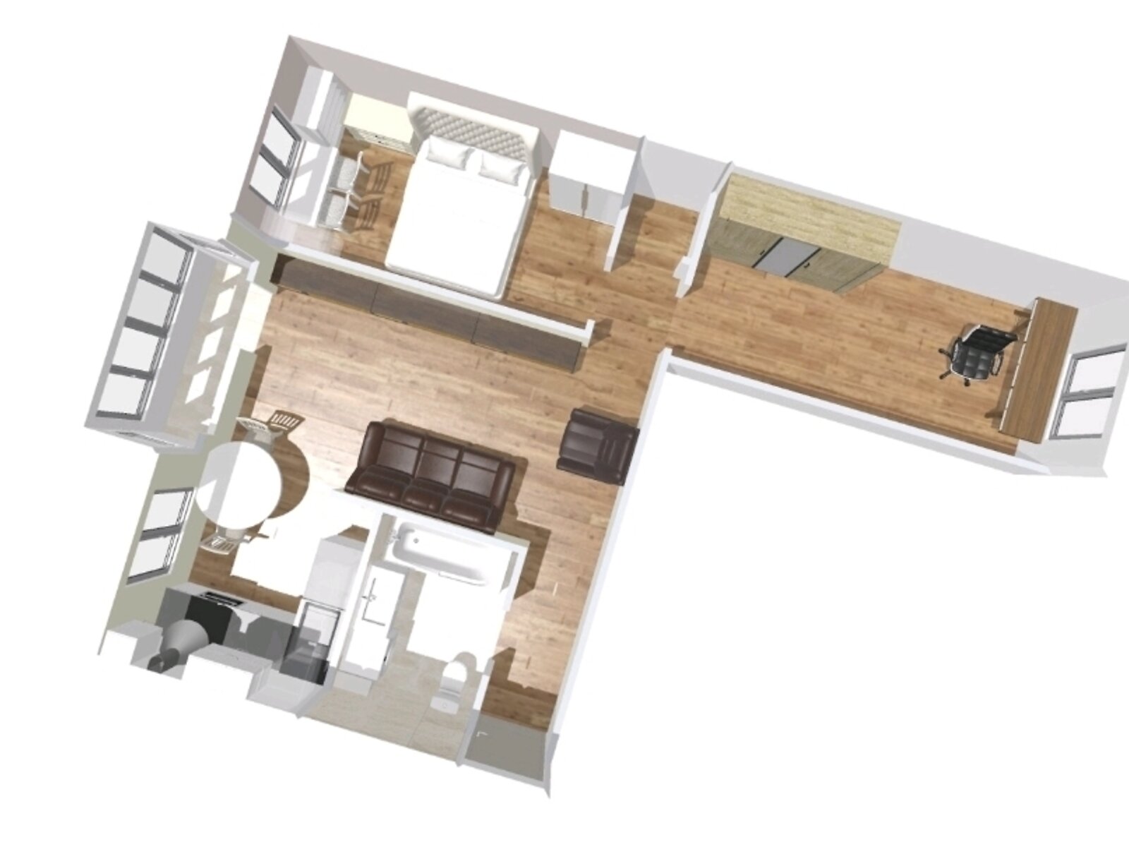 Продажа трехкомнатной квартиры в Киеве, на ул. Немецкая 4, район Новое строение фото 1