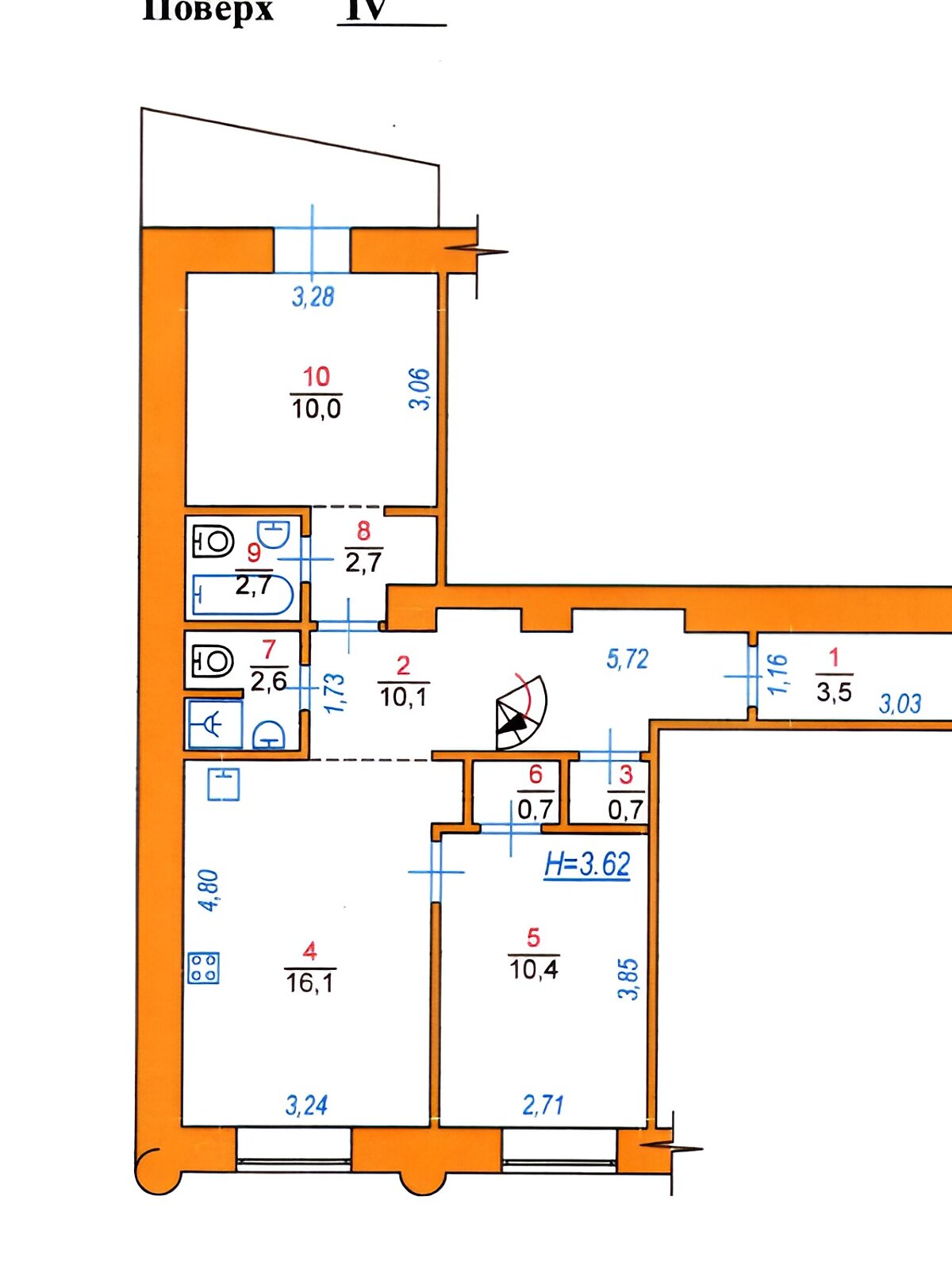 Продажа четырехкомнатной квартиры в Киеве, на ул. Саксаганского 28, кв. 18, район Новое строение фото 1 Продажа четырехкомнатной квартиры в Киеве, на ул. Саксаганского 28, кв. 18, район Новое строение фото 1