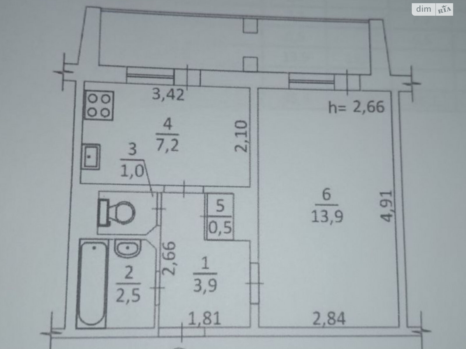 Продажа однокомнатной квартиры в Киеве, на ул. Северная 2Г, район Оболонь фото 1