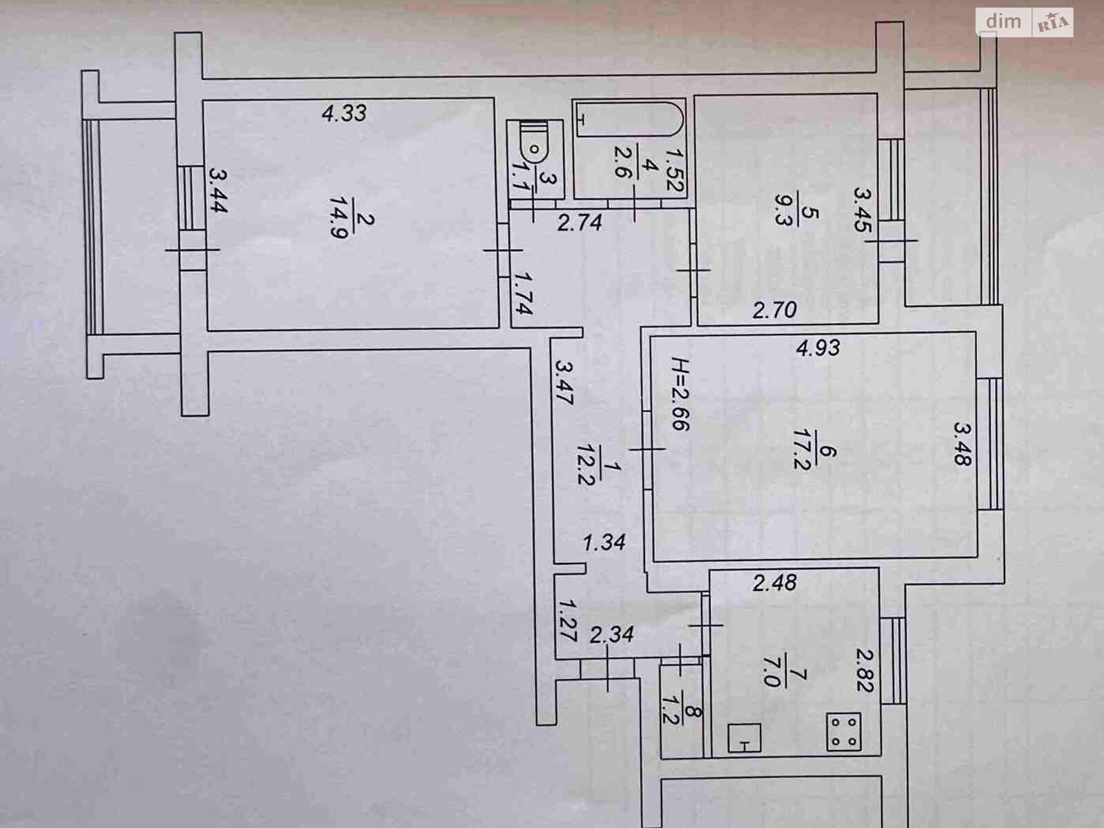 Продаж трикімнатної квартири в Києві, на просп. Оболонський 28В, район Оболонь фото 1 Продаж трикімнатної квартири в Києві, на просп. Оболонський 28В, район Оболонь фото 1
