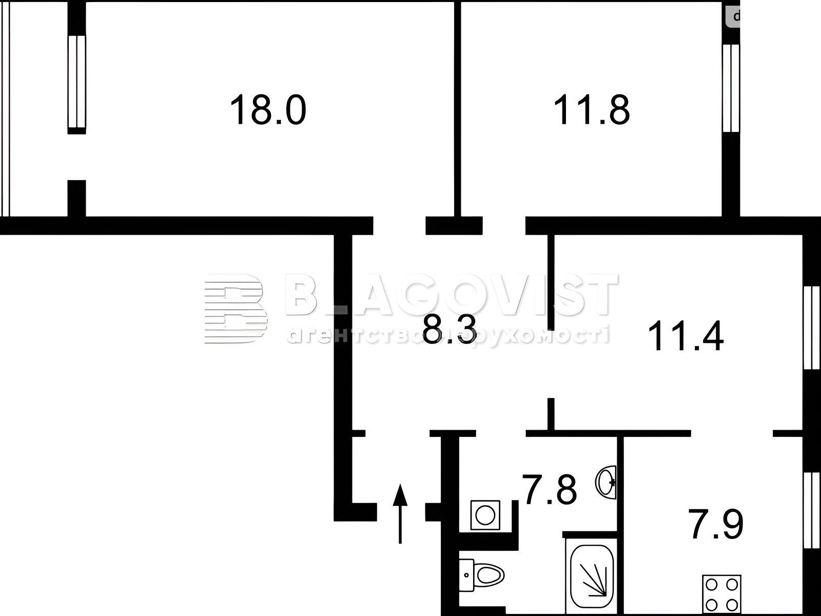 Продажа трехкомнатной квартиры в Киеве, на ул. Северная 48А, район Оболонь фото 1