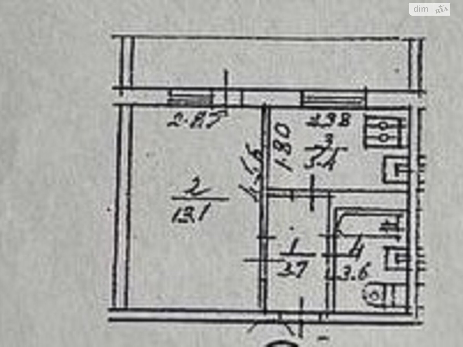 Продаж однокімнатної квартири в Києві, на вул. Північна 48, район undefined фото 1