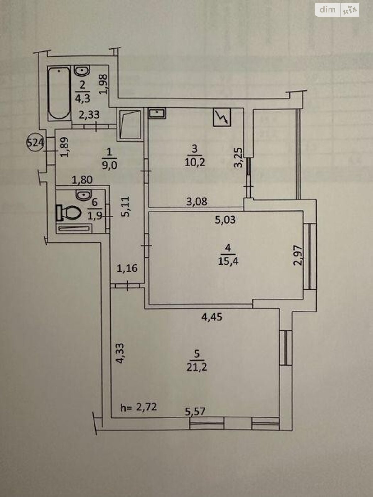 Продаж двокімнатної квартири в Києві, на вул. Бережанська 15, район Оболонський фото 1