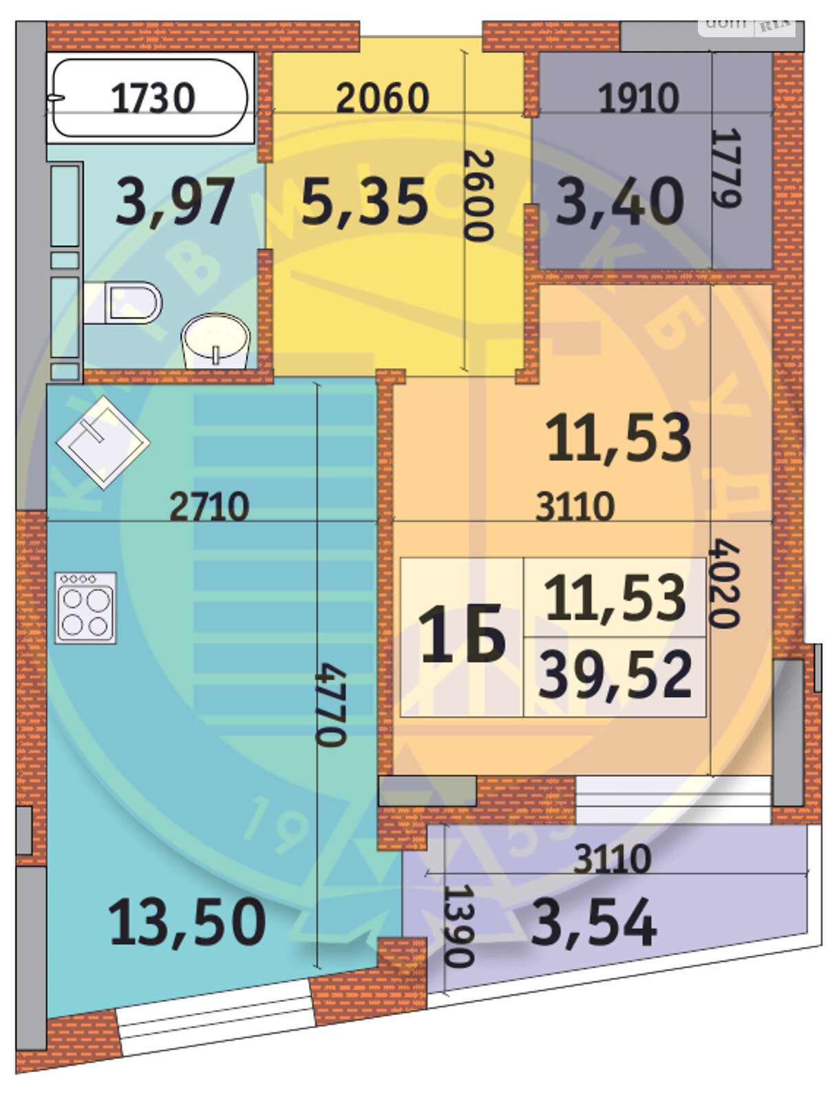 Продажа однокомнатной квартиры в Киеве, на ул. Богатырская 32, район Оболонский фото 1