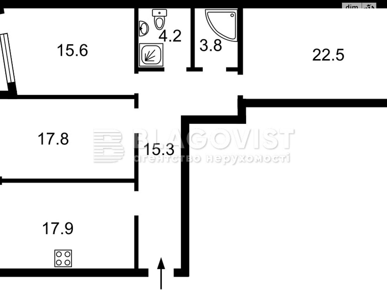 Продажа трехкомнатной квартиры в Киеве, на ул. Богатырская 5, район Оболонский фото 1