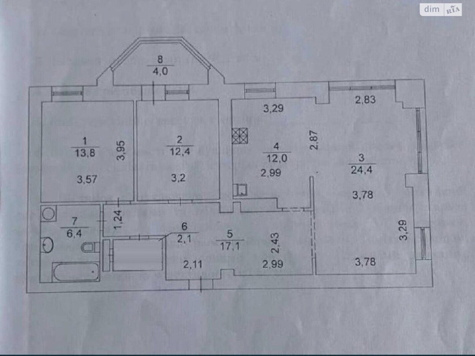 Продажа трехкомнатной квартиры в Киеве, на ул. Макеевская 10Б, район Оболонский фото 1