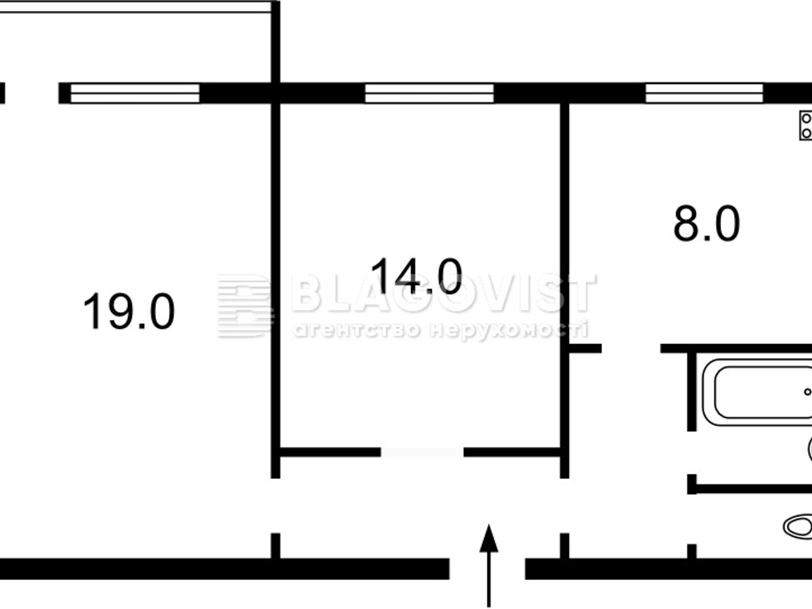 Продажа двухкомнатной квартиры в Киеве, на просп. Оболонский 34, кв. 34, район Оболонский фото 1