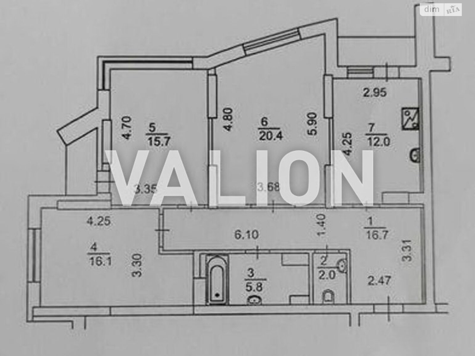 Продажа трехкомнатной квартиры в Киеве, на просп. Оболонский 1/1, район Оболонский фото 1