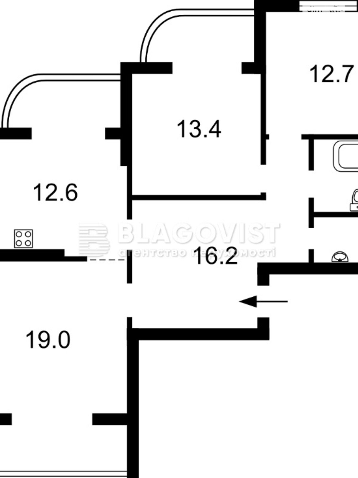 Продажа трехкомнатной квартиры в Киеве, на ул. Петра Калнышевского 7, кв. 1, район Оболонский фото 1