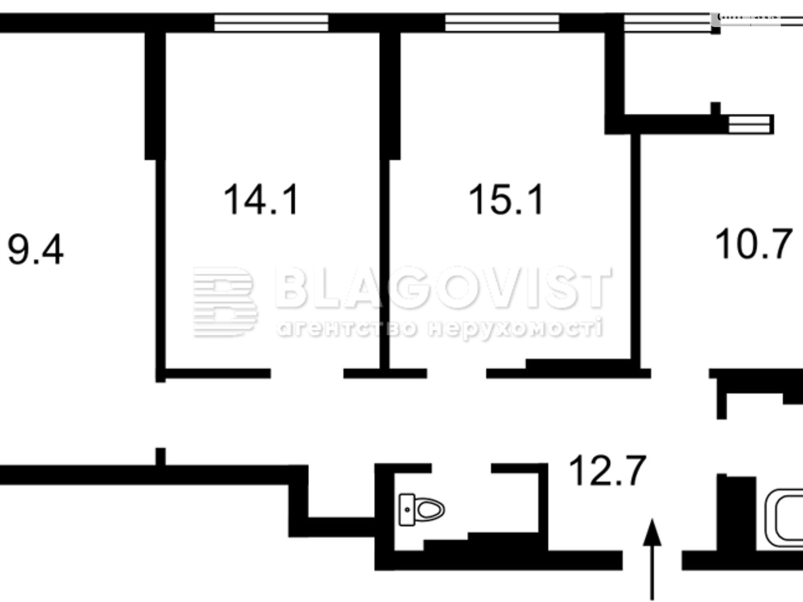 Продажа трехкомнатной квартиры в Киеве, на ул. Приорская 16, район Оболонский фото 1