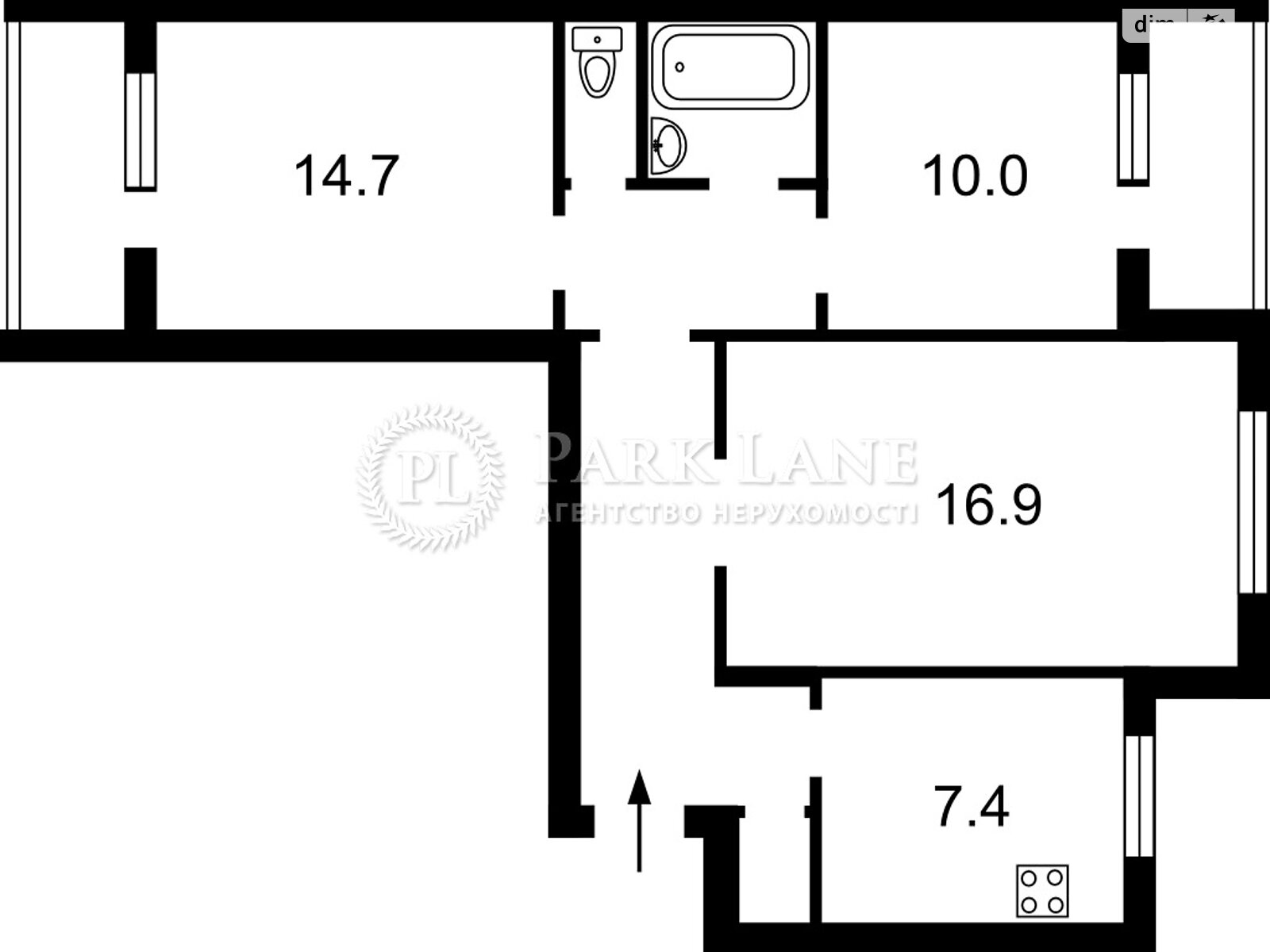 Продажа трехкомнатной квартиры в Киеве, на просп. Владимира Ивасюка 48, район Оболонский фото 1