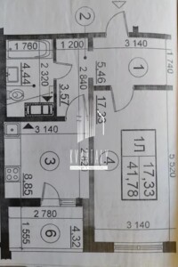 Продажа однокомнатной квартиры в Киеве, на ул. Чавдар Елизаветы 34, район Осокорки фото 2