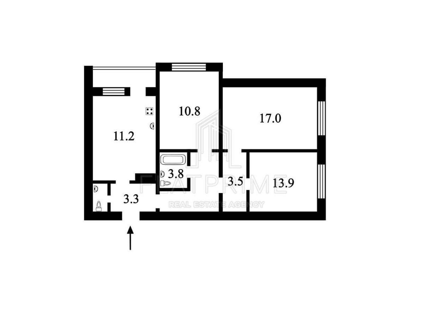 Продажа трехкомнатной квартиры в Киеве, на ул. Бориса Гмыри 16А, район Осокорки фото 1 Продажа трехкомнатной квартиры в Киеве, на ул. Бориса Гмыри 16А, район Осокорки фото 1
