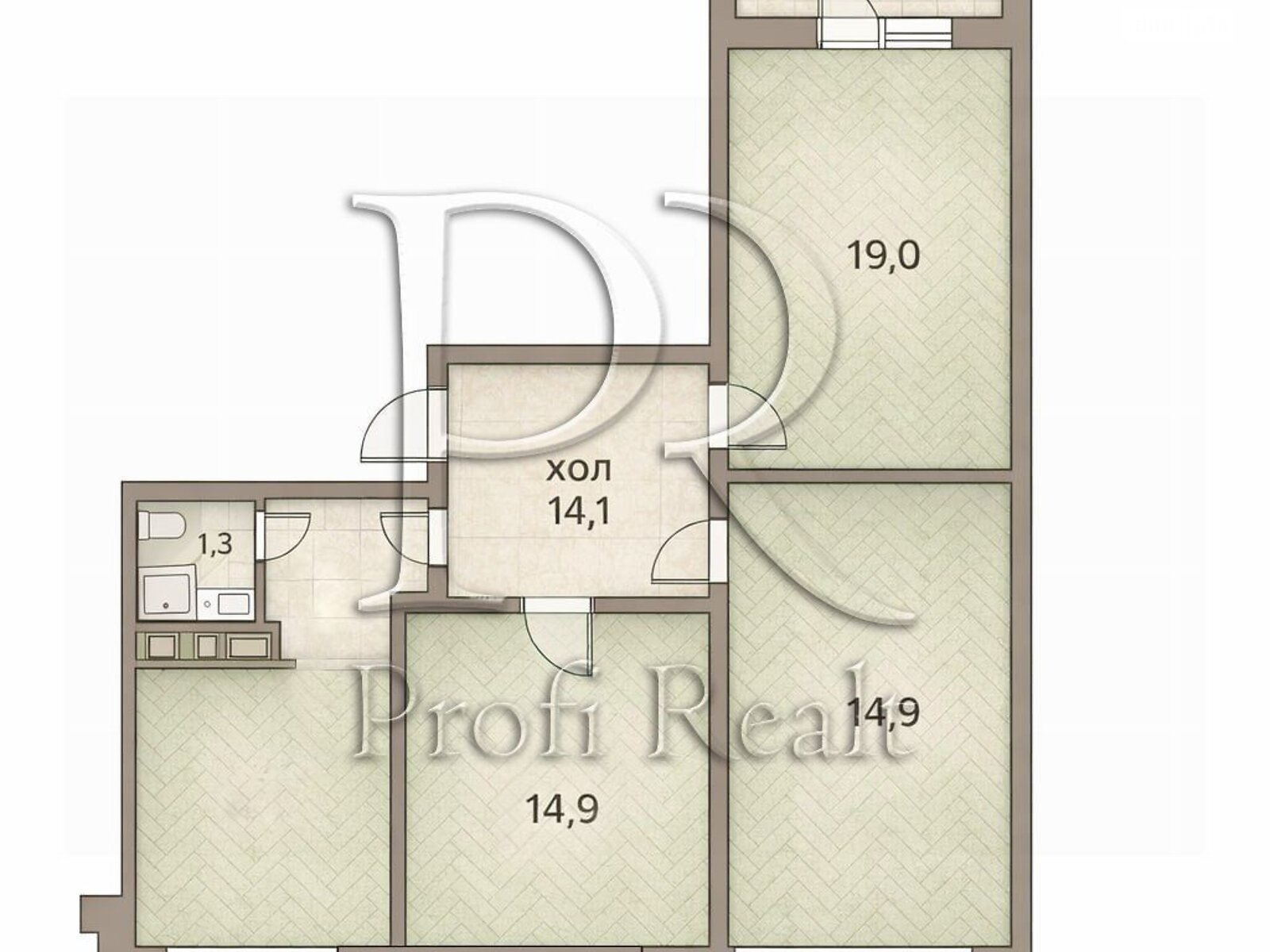 Продажа трехкомнатной квартиры в Киеве, на ул. Бориса Гмыри 15, район Осокорки фото 1