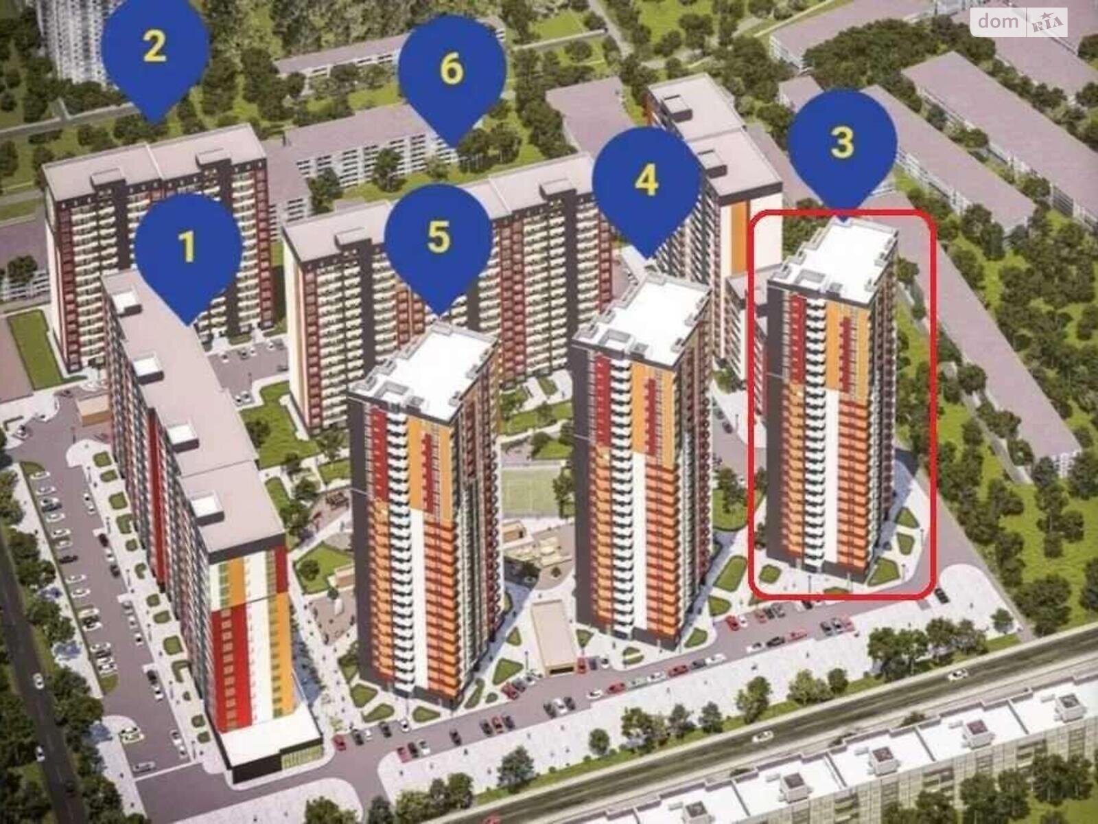 Продаж однокімнатної квартири в Києві, на просп. Відрадний 93/2, район Відрадний фото 1