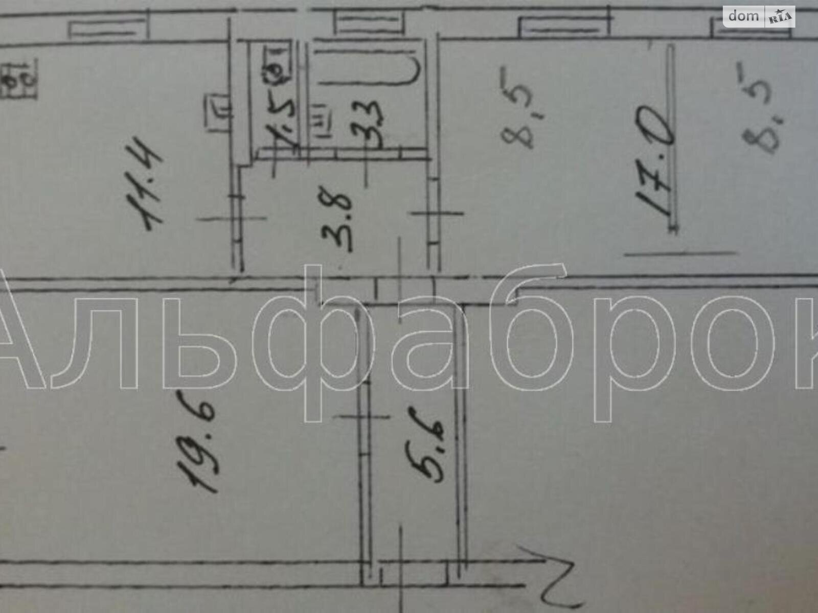 Продаж трикімнатної квартири в Києві, на вул. Василя Чумака 13, район Відрадний фото 1