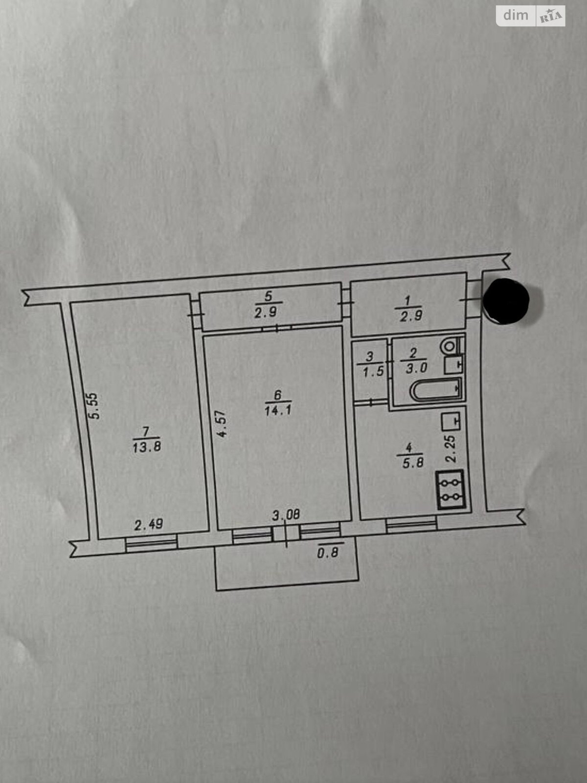 Продажа двухкомнатной квартиры в Киеве, на ул. Академика Шалимова 34/2, район Отрадный фото 1