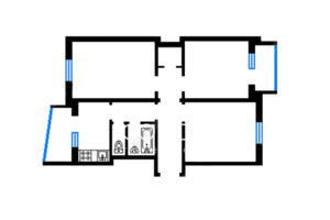 Продажа трехкомнатной квартиры в Киеве, на ул. Академика Шалимова 33, район Отрадный фото 2