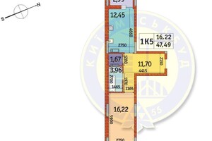 Продажа однокомнатной квартиры в Киеве, на просп. Отрадный 93/2, район Отрадный фото 2