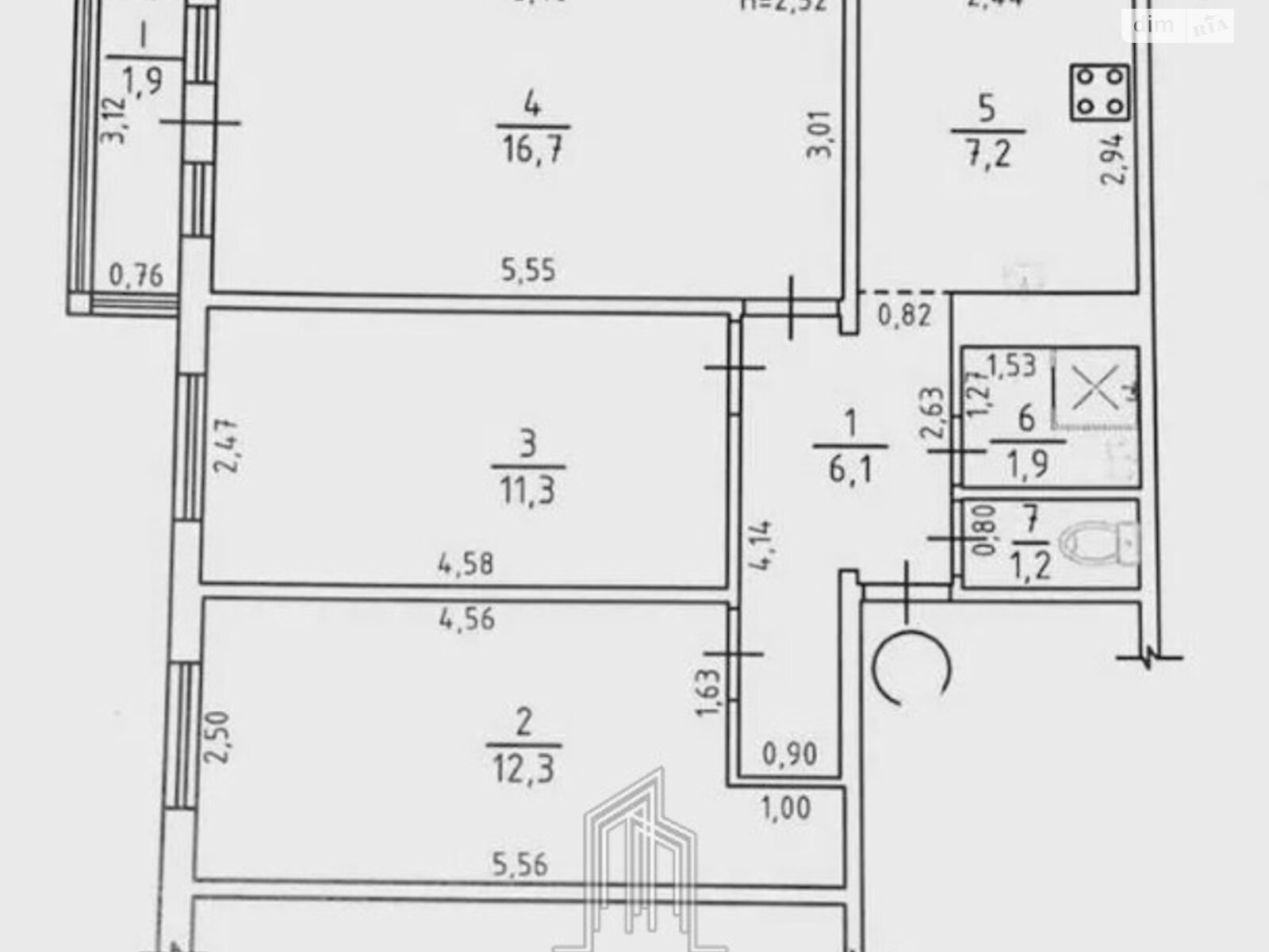 Продажа трехкомнатной квартиры в Киеве, на просп. Отрадный 38, район Отрадный фото 1