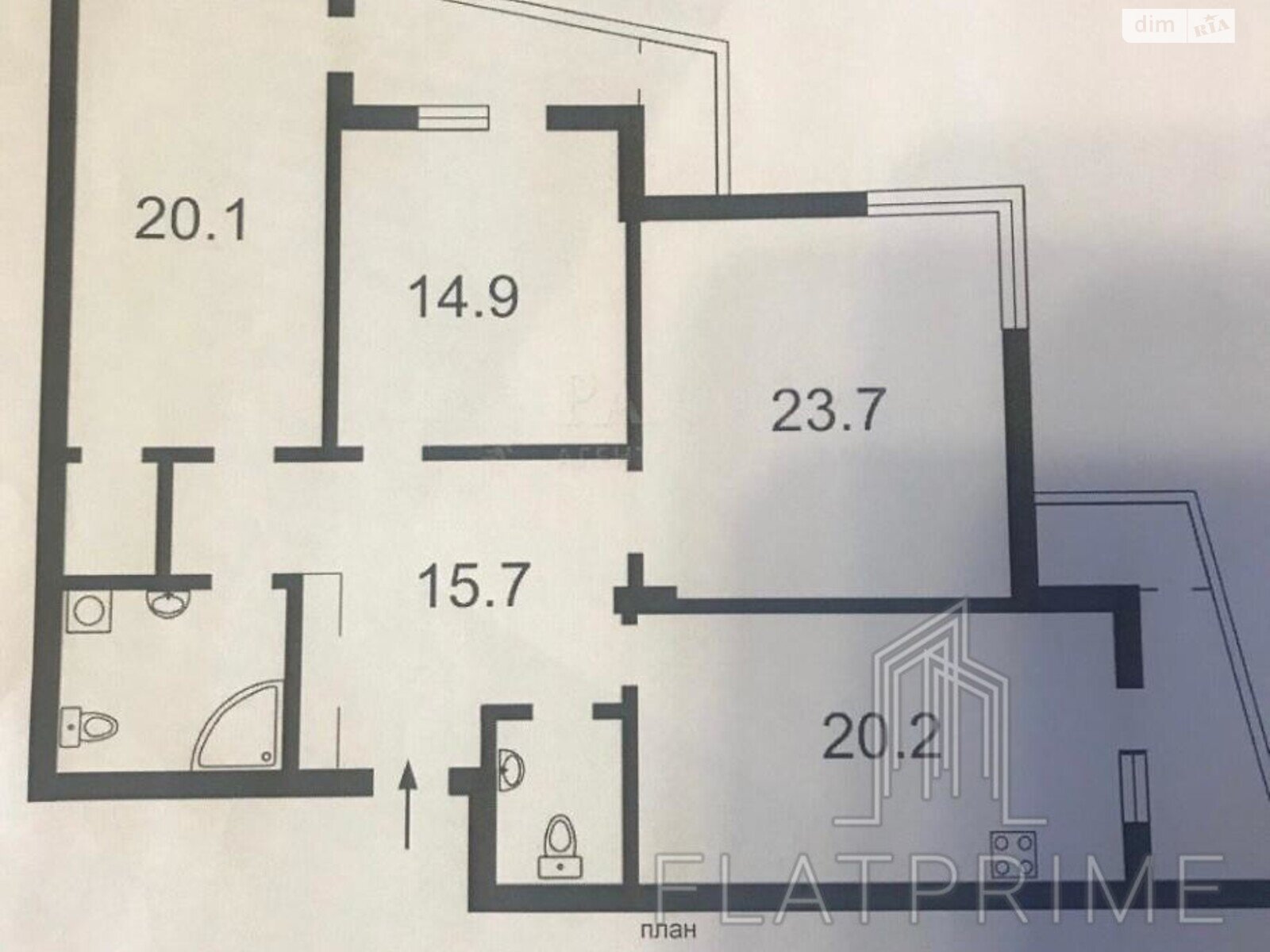 Продажа трехкомнатной квартиры в Киеве, на ул. Ушинского 14Б, район Первомайский Массив фото 1